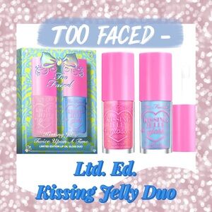 LTD.EDITION< Too Faced Kissing Jelly Gloss Duo - 
Perfect🎁